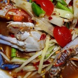 ตำปลาร้าปูม้าสด