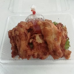 ปีกบนไก่ทอด