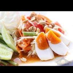 ตำไทยไข่เค็ม