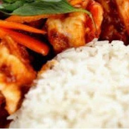 พริกแกงกุ้งราดข้าว