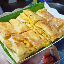โรตีใส่ข้าวโพด