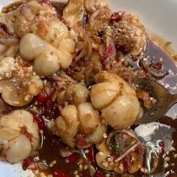 ตำมังคุดกะปิน้ำตาลอ้อย