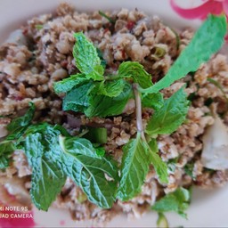 ลาบหมู+เครื่องใน