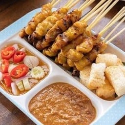 หมูสะเต๊ะอาซ้อชุดเล็ก