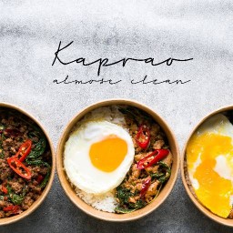 กะเพราเกือบจะคลีน