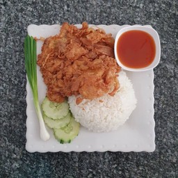 ข้าวไข่เจียวหมูสับ