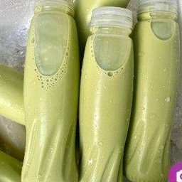 นํ้าเต้าหู้นมสดชาเขียว (ขวด)