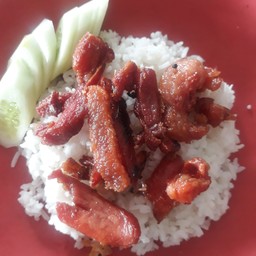 หมูทอดกระเทียม