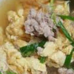 ต้มจืดไข่น้ำวุ้นเส้นหมูสับ