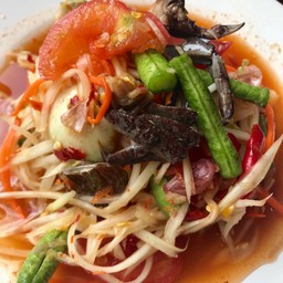 ส้มตำปู-ปลาร้า