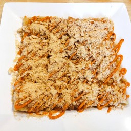 โรตีไก่หยอง มายองเนสพริกเผา