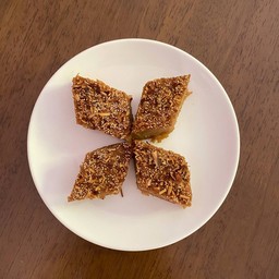 Semolina Coconut Barfi (vegan)