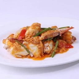 เนื้อปูผัดไข่เค็ม (L)