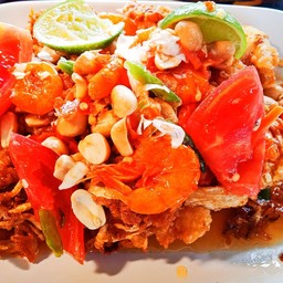 ส้มตำทอด