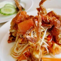ส้มตำปูกรอบ
