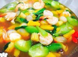 แกงเลียงกุ้งสด