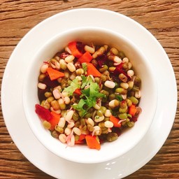 Mung Bean Lemon Salad (vegan, gluten free)