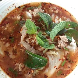 Hot And Spicy Soup With Pork Ribs