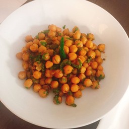 Spicy Chickpea (vegan, gluten free)