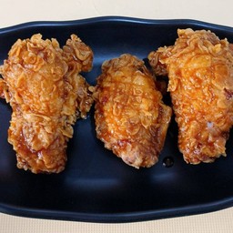 ไก่ทอดซอสเผ็ดเกาหลี 3 ชิ้น