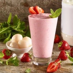 สูตร40ลิ้นจี่ สตอเบอร์รี่ปั่น