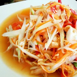 ตำไทยไข่เค็ม