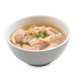 Shrimp & Pork Wantons Served in Superior Chicken Broth