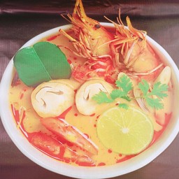 ต้มยำรวมมิตรทะเล