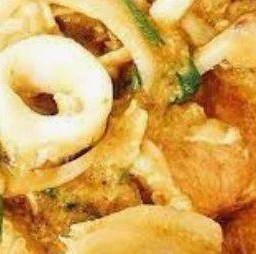 รวมทะเลผัดผงกระหรี่ราดข้าว