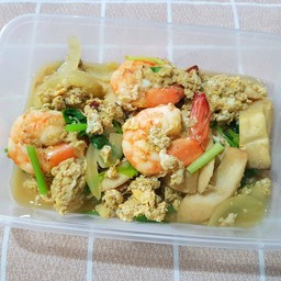 กับข้าว ผัดผงกะหรี่