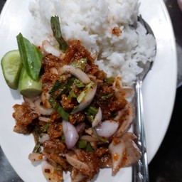 ข้าวยำไก่แซ่บ พิเศษ