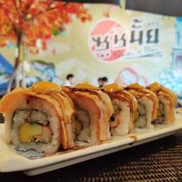 โรลแซลมอนชีสเบิร์น