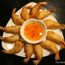 กุ้งชุบแป้งทอด