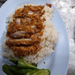 ข้าวมันไก่ทอด ธรรมดา