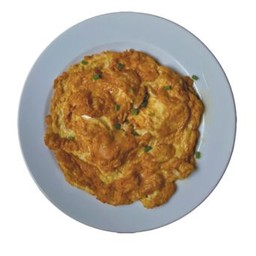 ไข่เจียวหมูสับ Plain Omelet with minced Pork