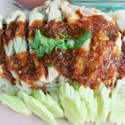 ข้าวมันไก่ต้มธรรมดา