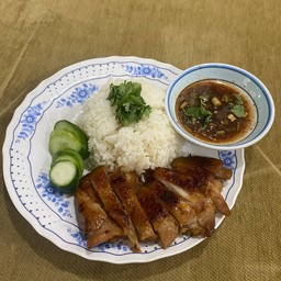 ข้าวคอหมูย่าง&ไก่ย่าง