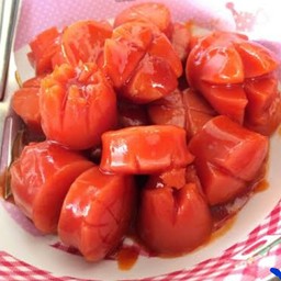 ฮอทดอกจัมโบ้ ผัดซอสพริก 1ถาด