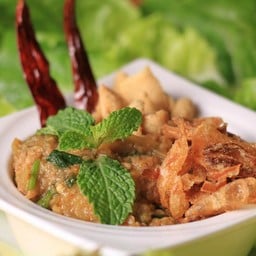 น้ำพริกมะเขือกากหมู