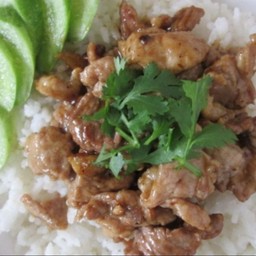 ข้าวราดน้ำมันหอย