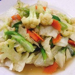 ผัดผักรวม(กับข้าว)