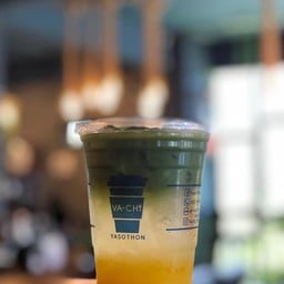 มัทฉะน้ำผึ้งเย็น