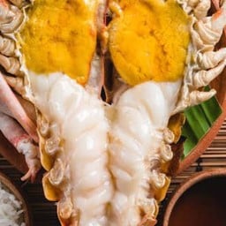 กุ้งแม่น้ำเผาตัวใหญ่XL