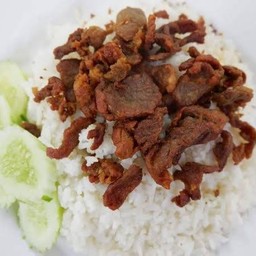 ข้าวหมูทอดน้ำปลา