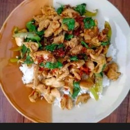 กะเพราไก่