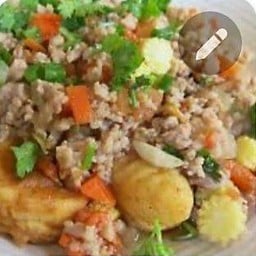 หมูสับผัดเต้าหู้