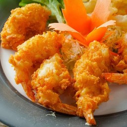 กุ้งชุบแป้งทอด