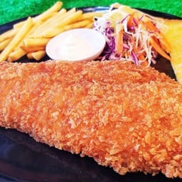 สเต็กปลาทอด