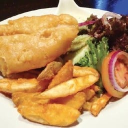 ฟิช แอนด์ ชิพ เนื้อปลากระพงขาว