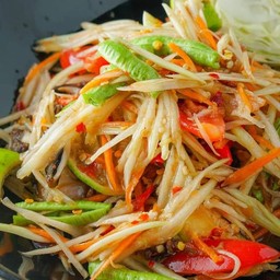 ส้มตำปูปลาร้า